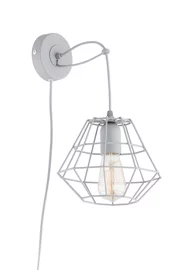   
                        Бра TK LIGHTING (Польща) 12109    
                         у стилі Лофт, Скандинавський.  
                        Тип джерела світла: світлодіодна лампа, змінна.                                                 Кольори плафонів і підвісок: Сірий.                         Матеріал: Метал.                          фото 1
