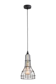   
                        
                        Люстра TK LIGHTING (Польща) 12138    
                         У стилі Лофт, Скандинавський.  
                        Тип джерела світла: світлодіодна лампа, змінна.                         Форма: Коло.                         Кольори плафонів і підвісок: Чорний.                         Матеріал: Метал.                          фото 1