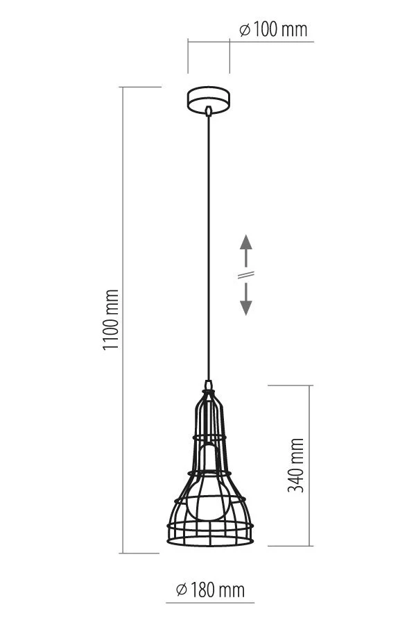   
                        
                        Люстра TK LIGHTING (Польща) 12138    
                         У стилі Лофт, Скандинавський.  
                        Тип джерела світла: світлодіодна лампа, змінна.                         Форма: Коло.                         Кольори плафонів і підвісок: Чорний.                         Матеріал: Метал.                          фото 2