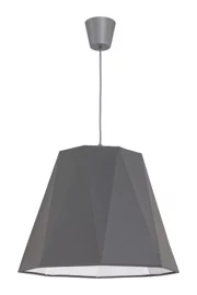   
                        
                        Люстра TK LIGHTING (Польша) 12163    
                         в стиле Модерн.  
                        Тип источника света: светодиодная лампа, сменная.                         Форма: Круг.                         Цвета плафонов и подвесок: Серый.                         Материал: Пластик, Ткань.                          фото 1