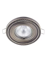   
                        
                        Точечный светильник MAYTONI (Германия) 12245    
                         в стиле Классика.  
                        Тип источника света: светодиодная лампа, сменная.                         Форма: Круг.                         Цвета плафонов и подвесок: Прозрачный.                         Материал: Стекло.                          фото 1