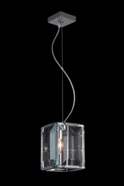   
                        Кришталева люстра MAYTONI (Німеччина) 12249    
                         у стилі модерн.  
                        Тип джерела світла: cвітлодіодні led, енергозберігаючі, розжарювання.                         Форма: куб.                         Кольори плафонів і підвісок: прозорий.                         Матеріал: скло.                          фото 1