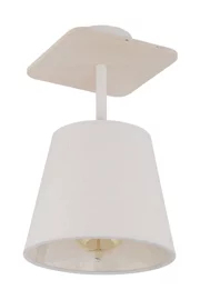   
                        Точковий світильник NOWODVORSKI (Польща) 12336    
                         у стилі Модерн, Скандинавський.  
                        Тип джерела світла: світлодіодна лампа, змінна.                         Форма: Квадрат.                         Кольори плафонів і підвісок: Білий.                         Матеріал: Тканина.                          фото 1
