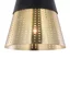   
                        Люстра MAYTONI (Німеччина) 12349    
                         у стилі Лофт.  
                        Тип джерела світла: світлодіодна лампа, змінна.                         Форма: Коло.                         Кольори плафонів і підвісок: Золото, Чорний.                         Матеріал: Метал.                          фото 4