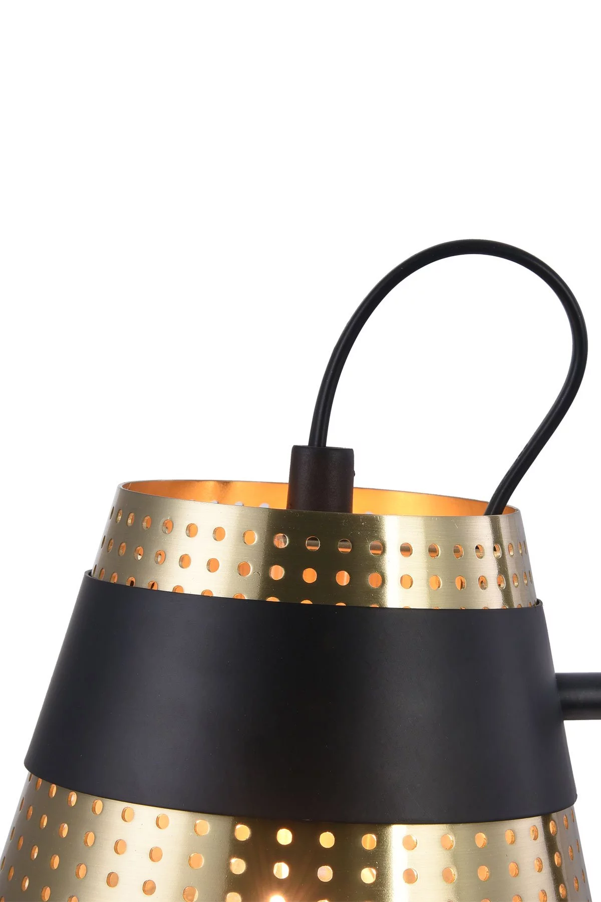   
                        
                        Настільна лампа MAYTONI (Німеччина) 12367    
                         у стилі Лофт.  
                        Тип джерела світла: світлодіодна лампа, змінна.                                                 Кольори плафонів і підвісок: Золото, Чорний.                         Матеріал: Метал.                          фото 4