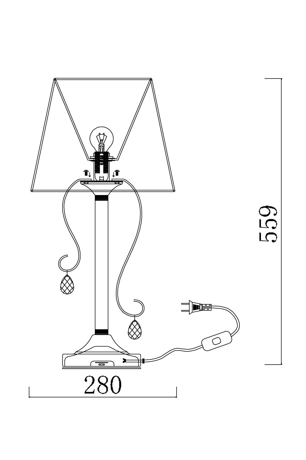   
                        Настільна лампа FREYA (Німеччина) 12376    
                         у стилі арт-деко.  
                        Тип джерела світла: cвітлодіодні led, енергозберігаючі, розжарювання.                                                 Кольори плафонів і підвісок: сірий.                         Матеріал: тканина, скло.                          фото 9