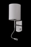   
                        
                        Бра MAYTONI (Німеччина) 12391    
                         у стилі Модерн.  
                        Тип джерела світла: світлодіодна лампа, змінна, вбудований led-модуль, незмінний.                                                 Кольори плафонів і підвісок: Білий.                         Матеріал: Тканина.                          фото 5