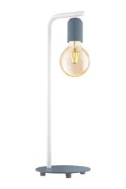   
                        Настольная лампа EGLO  (Австрия) 12858    
                         в стиле Лофт.  
                        Тип источника света: светодиодная лампа, сменная.                                                                                                  фото 1