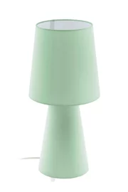   
                        
                        Настольная лампа EGLO (Австрия) 12892    
                         в стиле Модерн.  
                        Тип источника света: светодиодная лампа, сменная.                                                 Цвета плафонов и подвесок: Зеленый.                         Материал: Ткань.                          фото 1