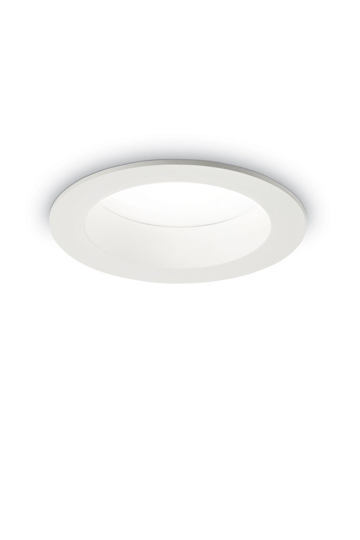   
                        Точковий світильник IDEAL LUX (Італія) 12955    
                         у стилі хай-тек.  
                        Тип джерела світла: вбудовані світлодіоди led.                         Форма: коло.                                                                          фото 1