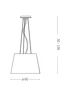   
                        
                        Люстра IDEAL LUX (Італія) 13027    
                         у стилі Модерн.  
                        Тип джерела світла: світлодіодна лампа, змінна.                         Форма: Коло.                         Кольори плафонів і підвісок: Чорний, Золото.                         Матеріал: Тканина, Пластик.                          фото 3