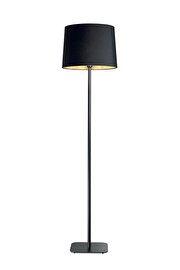   
                        Торшер IDEAL LUX (Італія) 13081    
                         у стилі модерн.  
                        Тип джерела світла: cвітлодіодні led, енергозберігаючі, розжарювання.                                                 Кольори плафонів і підвісок: чорний, золото.                         Матеріал: тканина, пластик.                          фото 1