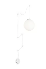   
                        Люстра IDEAL LUX (Італія) 13114    
                         у стилі модерн, скандинавський.  
                        Тип джерела світла: cвітлодіодні led, енергозберігаючі, розжарювання.                         Форма: куля.                         Кольори плафонів і підвісок: білий.                         Матеріал: скло.                          фото 1