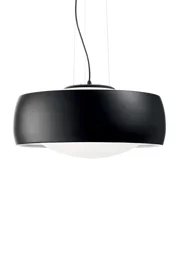   
                        
                        Люстра IDEAL LUX (Італія) 13124    
                         у стилі Модерн.  
                        Тип джерела світла: світлодіодна лампа, змінна.                         Форма: Коло.                         Кольори плафонів і підвісок: Чорний, Білий.                         Матеріал: Метал, Скло.                          фото 1
