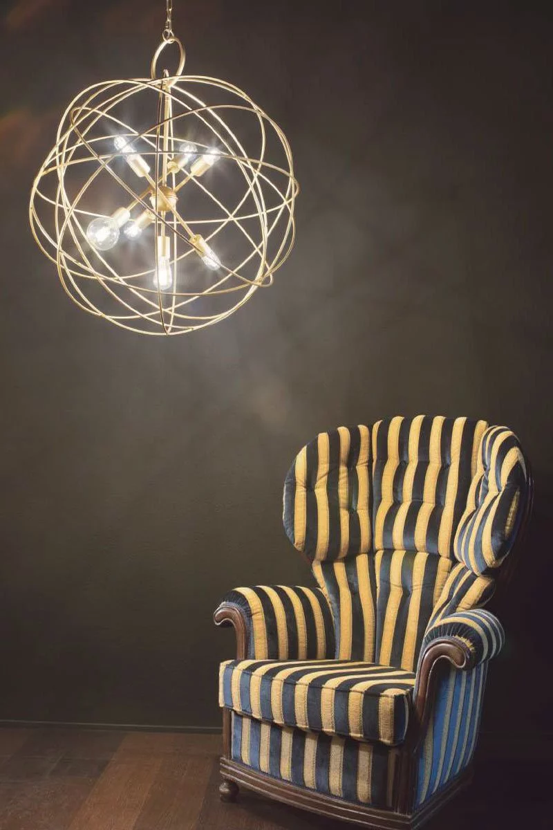   
                        
                        Люстра IDEAL LUX (Італія) 13151    
                         У стилі Модерн.  
                        Тип джерела світла: світлодіодна лампа, змінна.                         Форма: Куля.                         Кольори плафонів і підвісок: Золото.                         Матеріал: Метал.                          фото 2