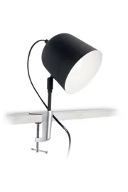   
                        
                        Настільна лампа IDEAL LUX (Італія) 13153    
                         у стилі Скандинавський.  
                        Тип джерела світла: світлодіодна лампа, змінна.                                                 Кольори плафонів і підвісок: Чорний.                         Матеріал: Метал.                          фото 1