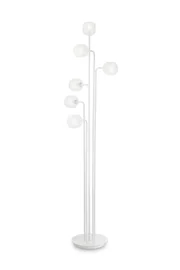   
                        
                        Торшер IDEAL LUX (Италия) 13238    
                         в стиле Скандинавский.  
                        Тип источника света: светодиодная лампа, сменная.                                                 Цвета плафонов и подвесок: Белый.                         Материал: Стекло.                          фото 1