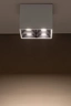  
                        
                        Точечный светильник NOWODVORSKI (Польша) 13258    
                         в стиле Хай-тек.  
                        Тип источника света: встроенный led-модуль, несъемный.                         Форма: Куб.                         Цвета плафонов и подвесок: Белый, Серый.                         Материал: Алюминий.                          фото 2