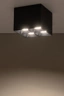   
                        
                        Точечный светильник NOWODVORSKI (Польша) 13283    
                         в стиле Хай-тек.  
                        Тип источника света: встроенный led-модуль, несъемный.                         Форма: Куб.                         Цвета плафонов и подвесок: Черный, Серый.                         Материал: Алюминий.                          фото 3