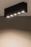   
                        
                        Точечный светильник NOWODVORSKI (Польша) 13284    
                         в стиле Хай-тек.  
                        Тип источника света: встроенный led-модуль, несъемный.                         Форма: Прямоугольник.                         Цвета плафонов и подвесок: Черный, Серый.                         Материал: Алюминий.                          фото 3