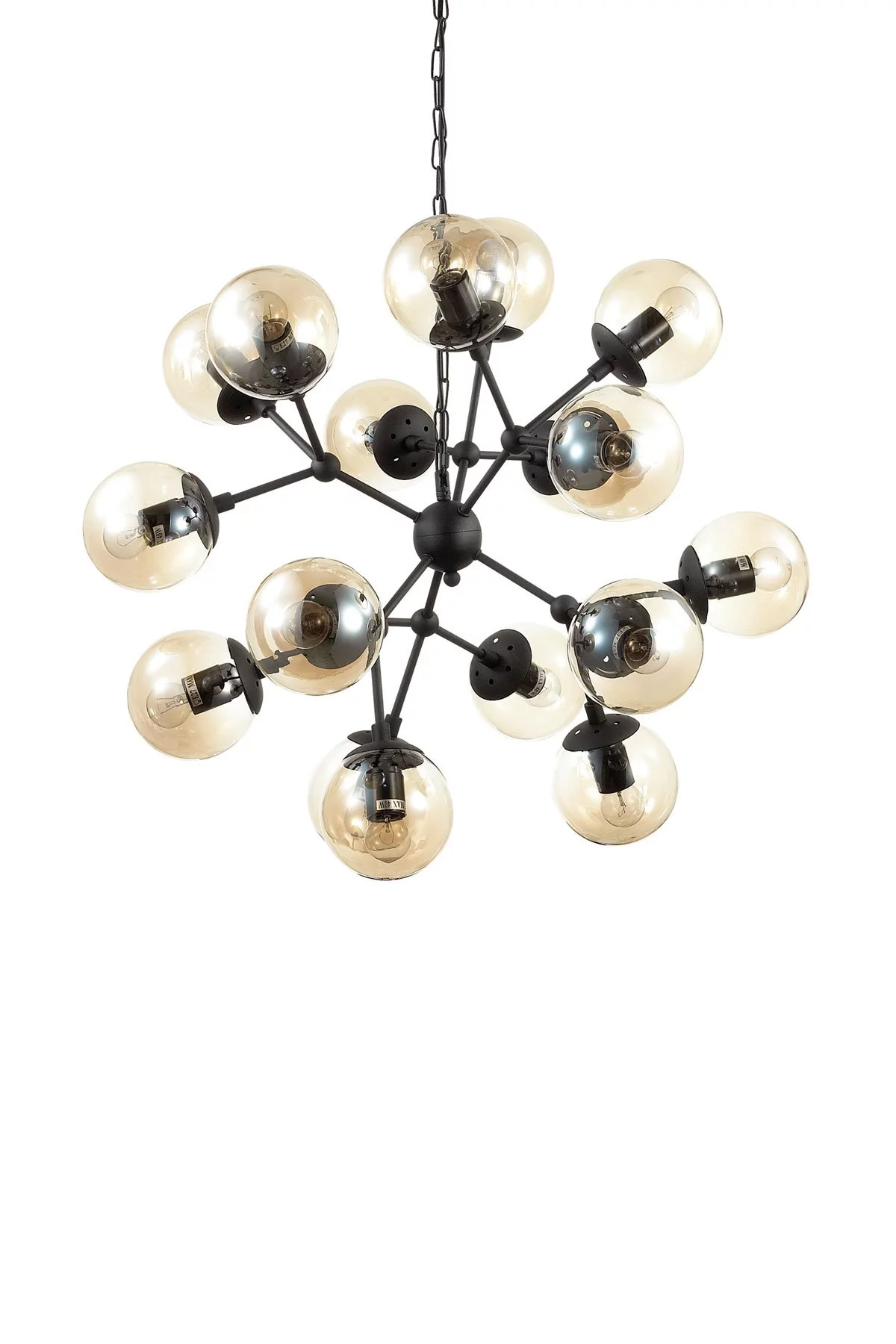   
                        
                        Люстра IDEAL LUX (Італія) 13289    
                         у стилі Лофт.  
                        Тип джерела світла: світлодіодна лампа, змінна.                         Форма: Коло, Молекула.                         Кольори плафонів і підвісок: Бежевий.                         Матеріал: Скло.                          фото 1