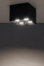   
                        
                        Точечный светильник NOWODVORSKI (Польша) 13293    
                         в стиле Хай-тек.  
                        Тип источника света: встроенный led-модуль, несъемный.                         Форма: Куб.                         Цвета плафонов и подвесок: Черный.                         Материал: Алюминий.                          фото 3