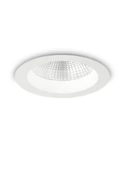   
                        Точечный светильник IDEAL LUX  (Италия) 13300    
                         в стиле хай-тек.  
                        Тип источника света: встроенные светодиоды led.                         Форма: круг.                                                                          фото 1
