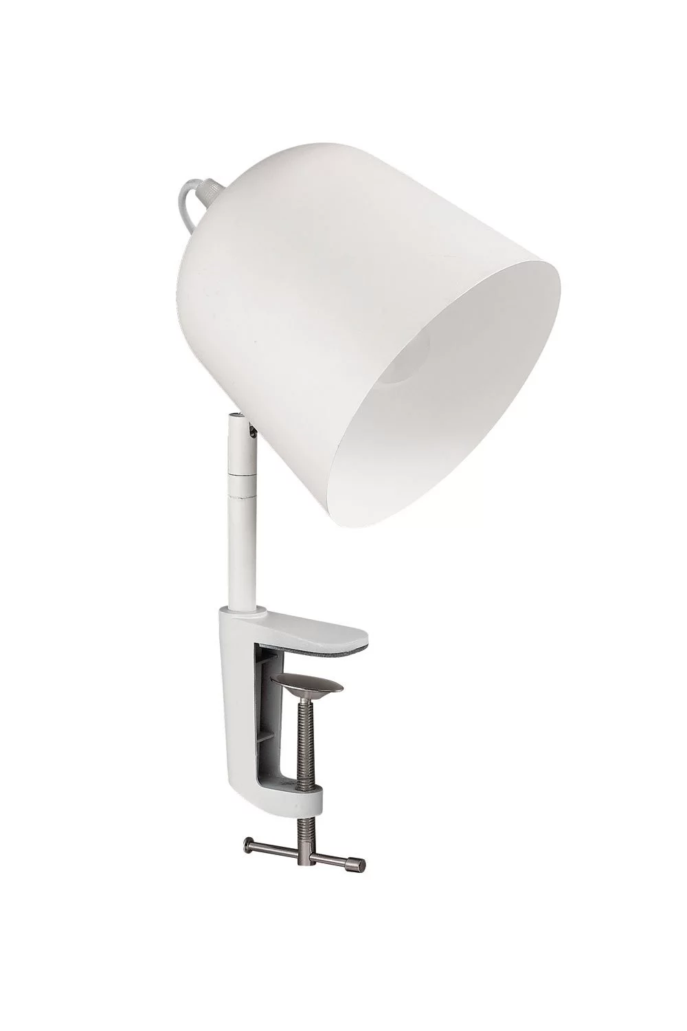   
                        
                        Настільна лампа IDEAL LUX (Італія) 13332    
                         у стилі Скандинавський.  
                        Тип джерела світла: світлодіодна лампа, змінна.                                                 Кольори плафонів і підвісок: Білий.                         Матеріал: Метал.                          фото 1