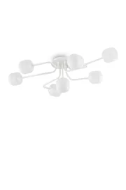   
                        
                        Люстра IDEAL LUX (Італія) 13369    
                         у стилі Модерн.  
                        Тип джерела світла: світлодіодна лампа, змінна.                         Форма: Асиметрична.                         Кольори плафонів і підвісок: Білий.                         Матеріал: Скло.                          фото 1