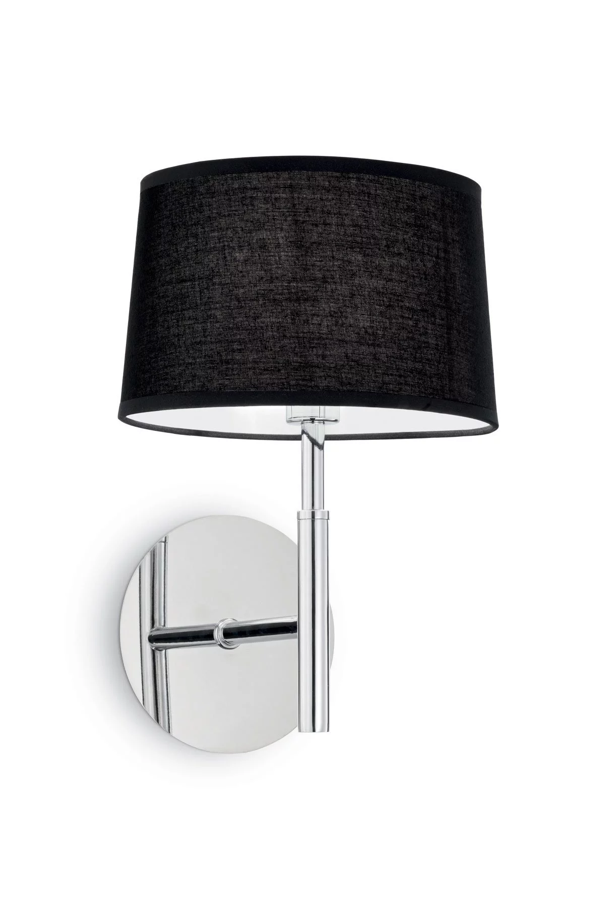  
                        
                        Бра IDEAL LUX (Італія) 13400    
                         у стилі Модерн, Скандинавський.  
                        Тип джерела світла: світлодіодна лампа, змінна.                                                 Кольори плафонів і підвісок: Чорний.                         Матеріал: Тканина, Пластик.                          фото 1