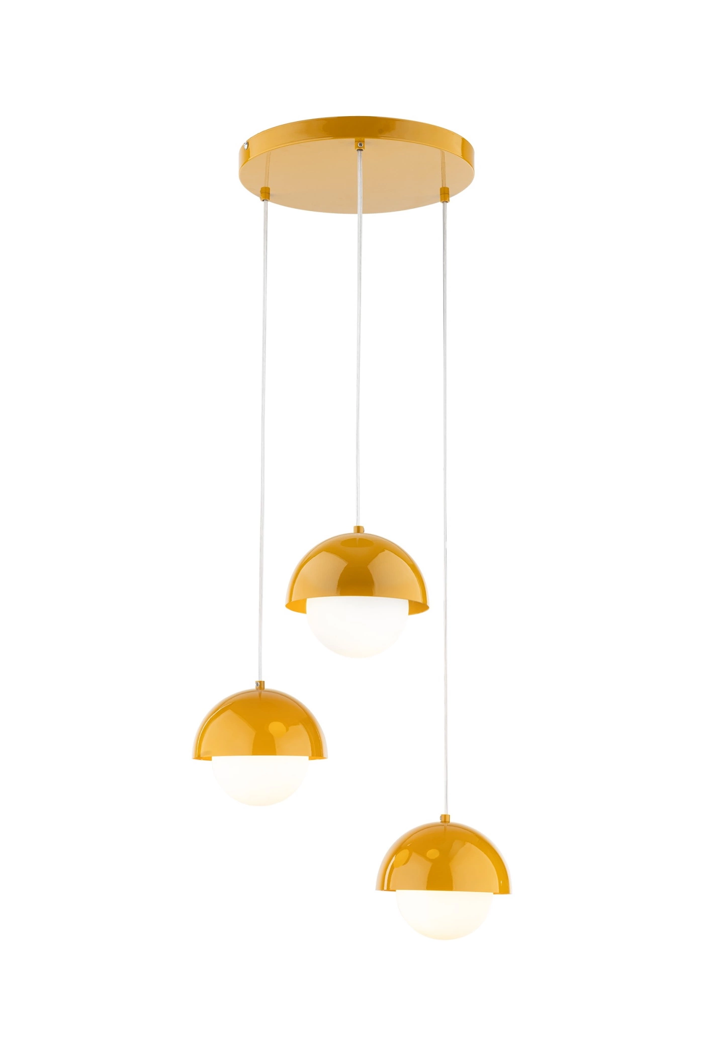   
                        
                        Люстра TK LIGHTING (Польща) 13789    
                         У стилі Скандинавський, Модерн.  
                        Тип джерела світла: світлодіодна лампа, змінна.                         Форма: Коло.                         Кольори плафонів і підвісок: Білий, Помаранчевий.                         Матеріал: Пластик, Сталь.                          фото 2