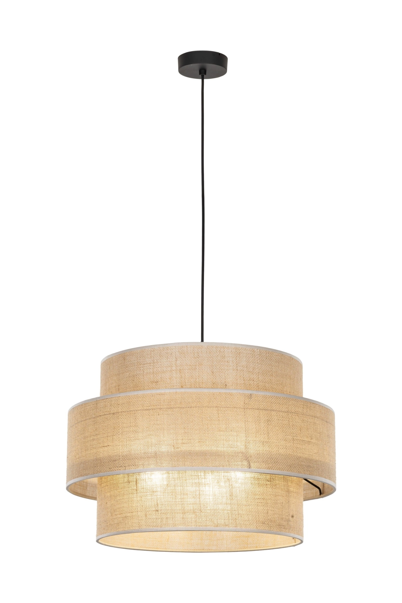   
                        
                        Люстра TK LIGHTING (Польща) 13829    
                         У стилі Прованс, Скандинавський, Кантрі.  
                        Тип джерела світла: світлодіодна лампа, змінна.                         Форма: Циліндр.                         Кольори плафонів і підвісок: Бежевий.                         Матеріал: Тканина.                          фото 2