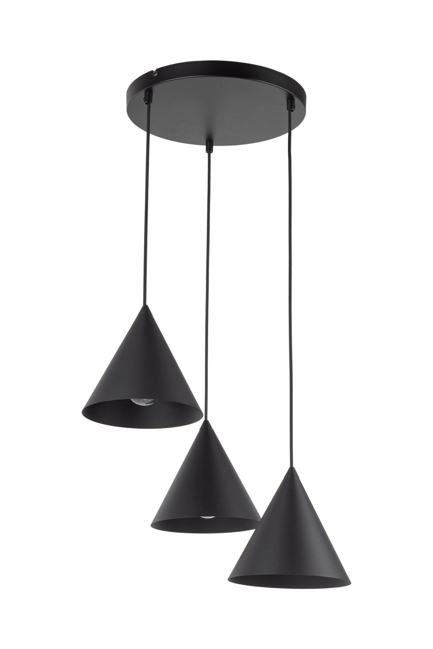   
                        
                        Люстра TK LIGHTING (Польша) 13883    
                         В стиле Лофт.  
                        Тип источника света: светодиодная лампа, сменная.                         Форма: Круг.                         Цвета плафонов и подвесок: Черный.                         Материал: Сталь, Пластик.                          фото 2