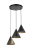   
                        
                        Люстра TK LIGHTING (Польша) 13883    
                         В стиле Лофт.  
                        Тип источника света: светодиодная лампа, сменная.                         Форма: Круг.                         Цвета плафонов и подвесок: Черный.                         Материал: Сталь, Пластик.                          фото 3