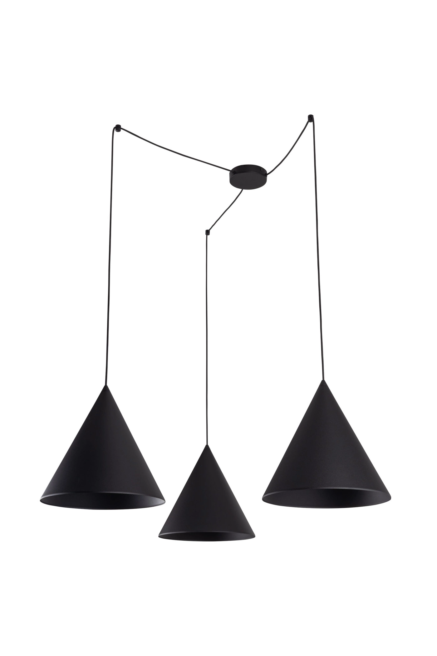   
                        
                        Люстра TK LIGHTING (Польша) 13884    
                         В стиле Лофт.  
                        Тип источника света: светодиодная лампа, сменная.                         Форма: Круг.                         Цвета плафонов и подвесок: Черный.                         Материал: Сталь, Пластик.                          фото 3