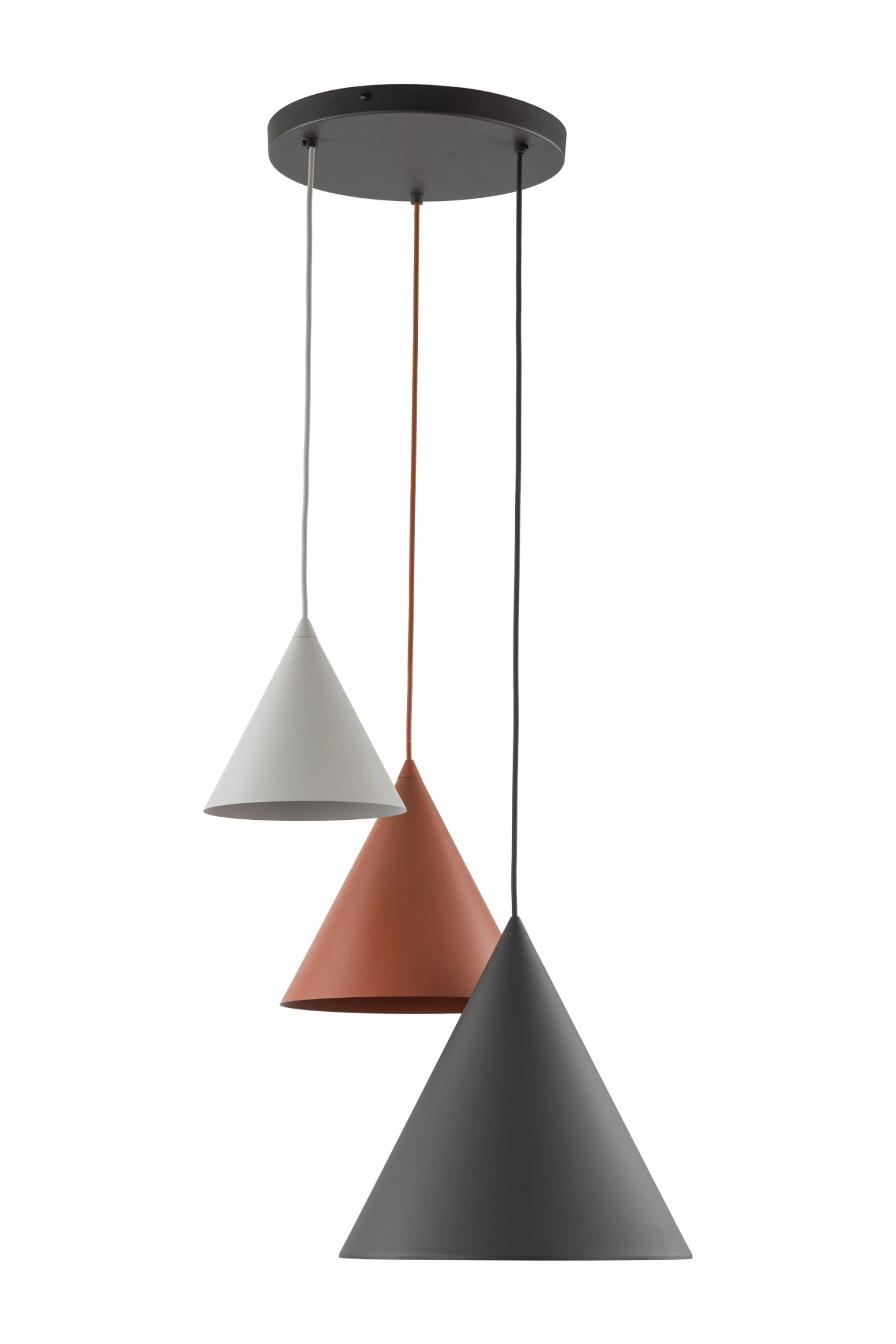   
                        
                        Люстра TK LIGHTING (Польша) 13914    
                         В стиле Лофт.  
                        Тип источника света: светодиодная лампа, сменная.                         Форма: Круг.                         Цвета плафонов и подвесок: Черный, Красный, Бежевый.                         Материал: Сталь, Пластик.                          фото 6