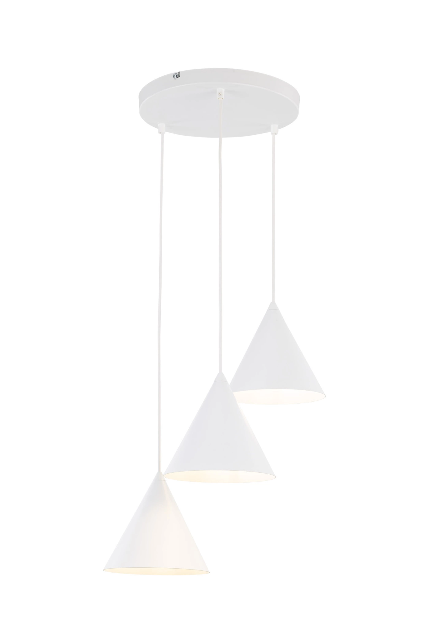   
                        
                        Люстра TK LIGHTING (Польша) 13933    
                         В стиле Лофт.  
                        Тип источника света: светодиодная лампа, сменная.                         Форма: Круг.                         Цвета плафонов и подвесок: Белый.                         Материал: Сталь, Пластик.                          фото 2