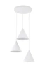   
                        
                        Люстра TK LIGHTING (Польша) 13933    
                         В стиле Лофт.  
                        Тип источника света: светодиодная лампа, сменная.                         Форма: Круг.                         Цвета плафонов и подвесок: Белый.                         Материал: Сталь, Пластик.                          фото 3