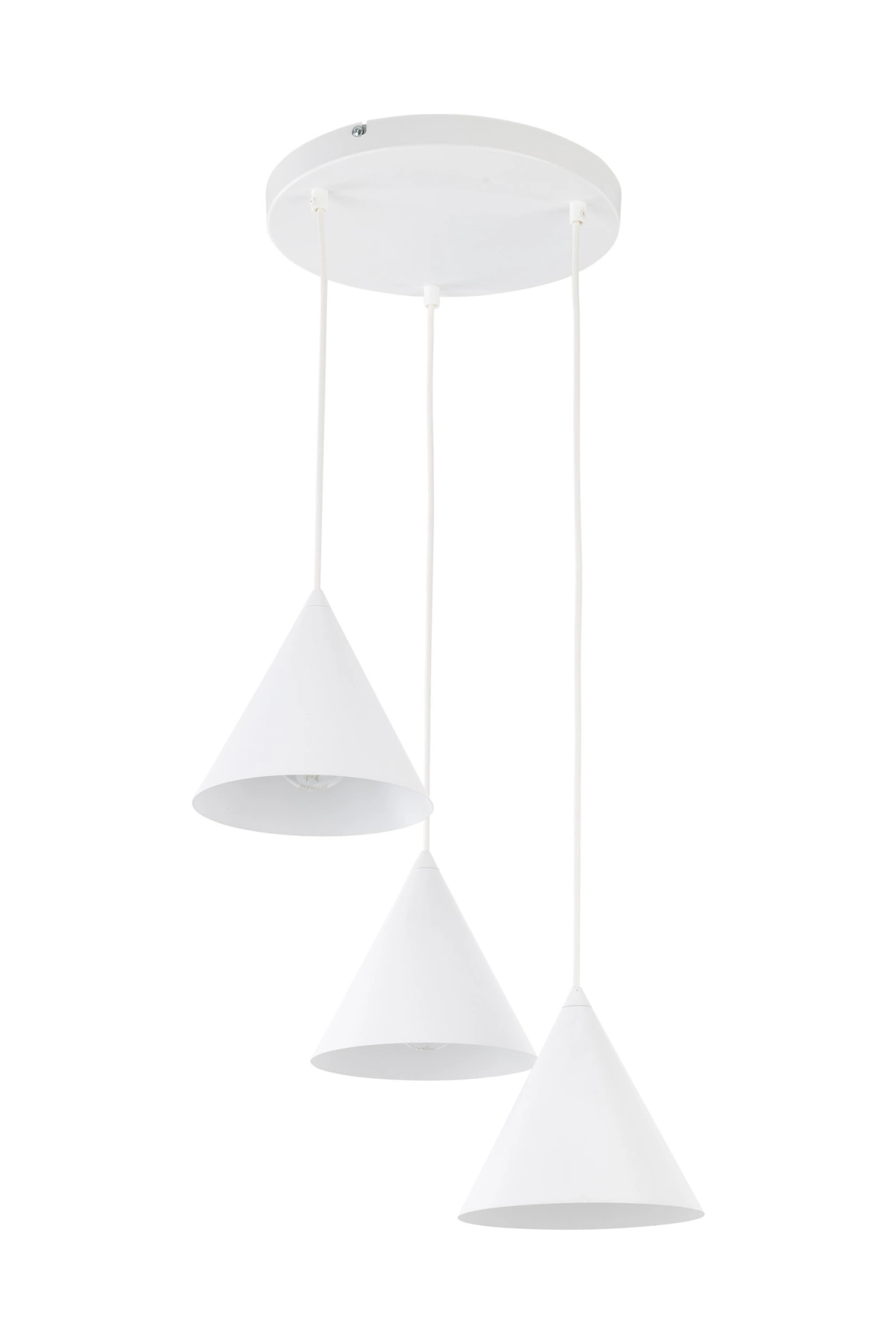   
                        
                        Люстра TK LIGHTING (Польша) 13933    
                         В стиле Лофт.  
                        Тип источника света: светодиодная лампа, сменная.                         Форма: Круг.                         Цвета плафонов и подвесок: Белый.                         Материал: Сталь, Пластик.                          фото 4