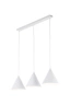   
                        
                        Люстра TK LIGHTING (Польша) 13935    
                         В стиле Лофт.  
                        Тип источника света: светодиодная лампа, сменная.                         Форма: Прямоугольник.                         Цвета плафонов и подвесок: Белый.                         Материал: Сталь, Пластик.                          фото 2