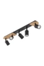   
                        
                        Світильник поворотний TK LIGHTING (Польща) 13950    
                         У стилі Кантрі, Скандинавський, Лофт.  
                        Тип джерела світла: світлодіодна лампа, змінна.                         Форма: Прямокутник.                         Кольори плафонів і підвісок: Чорний.                         Матеріал: Метал, Пластик.                          фото 6