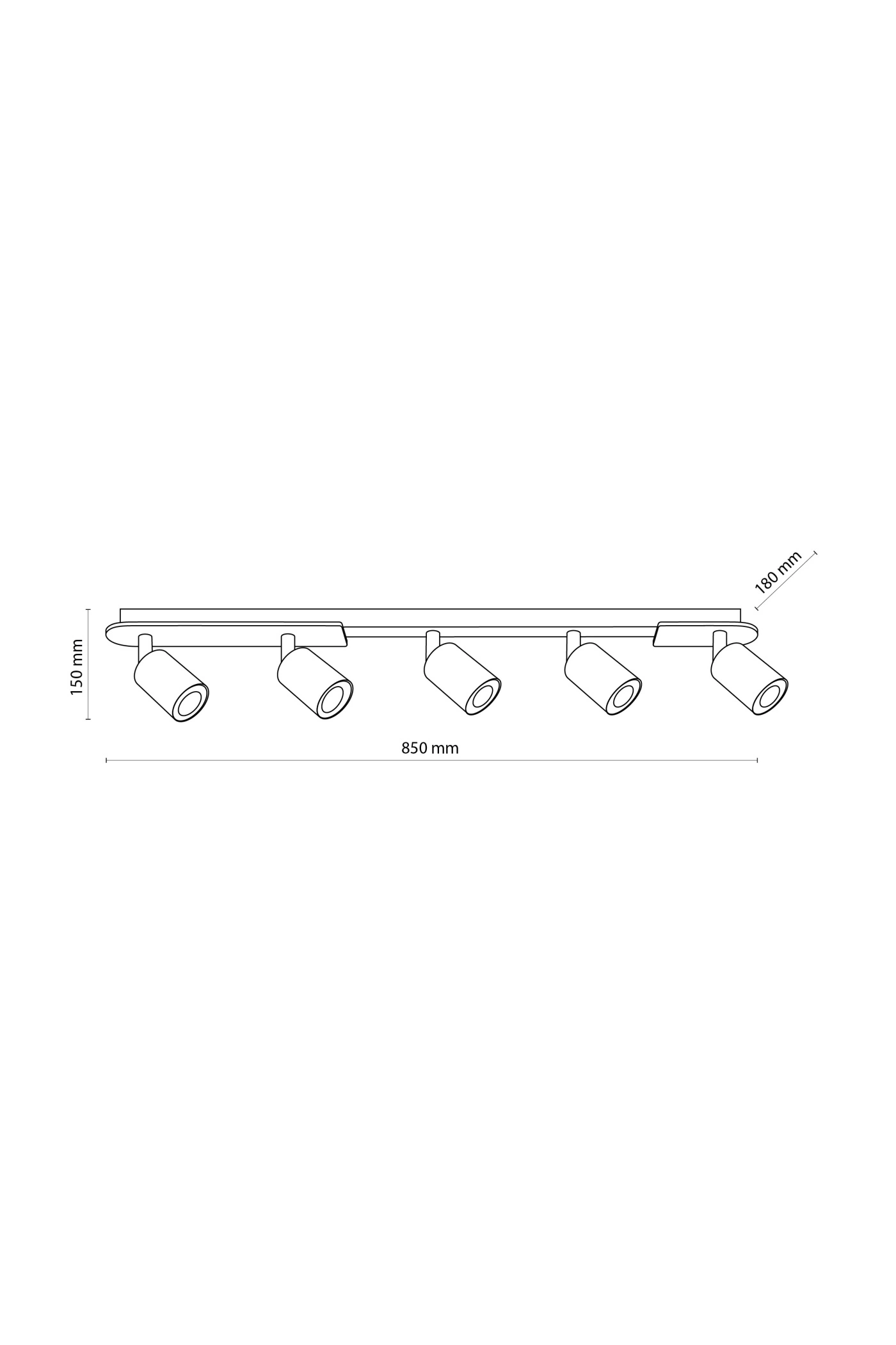   
                        
                        Світильник поворотний TK LIGHTING (Польща) 13950    
                         У стилі Кантрі, Скандинавський, Лофт.  
                        Тип джерела світла: світлодіодна лампа, змінна.                         Форма: Прямокутник.                         Кольори плафонів і підвісок: Чорний.                         Матеріал: Метал, Пластик.                          фото 8