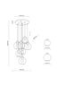   
                        
                        Люстра TK LIGHTING (Польща) 13953    
                         У стилі Модерн, Хай-тек.  
                        Тип джерела світла: світлодіодна лампа, змінна.                         Форма: Коло.                         Кольори плафонів і підвісок: Сірий.                         Матеріал: Скло.                          фото 9