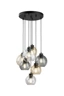   
                        
                        Люстра TK LIGHTING (Польща) 13955    
                         У стилі Хай-тек.  
                        Тип джерела світла: світлодіодна лампа, змінна.                         Форма: Коло.                         Кольори плафонів і підвісок: Прозорий, Жовтий, Сірий.                         Матеріал: Скло.                          фото 2