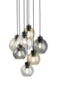   
                        
                        Люстра TK LIGHTING (Польща) 13955    
                         У стилі Хай-тек.  
                        Тип джерела світла: світлодіодна лампа, змінна.                         Форма: Коло.                         Кольори плафонів і підвісок: Прозорий, Жовтий, Сірий.                         Матеріал: Скло.                          фото 8