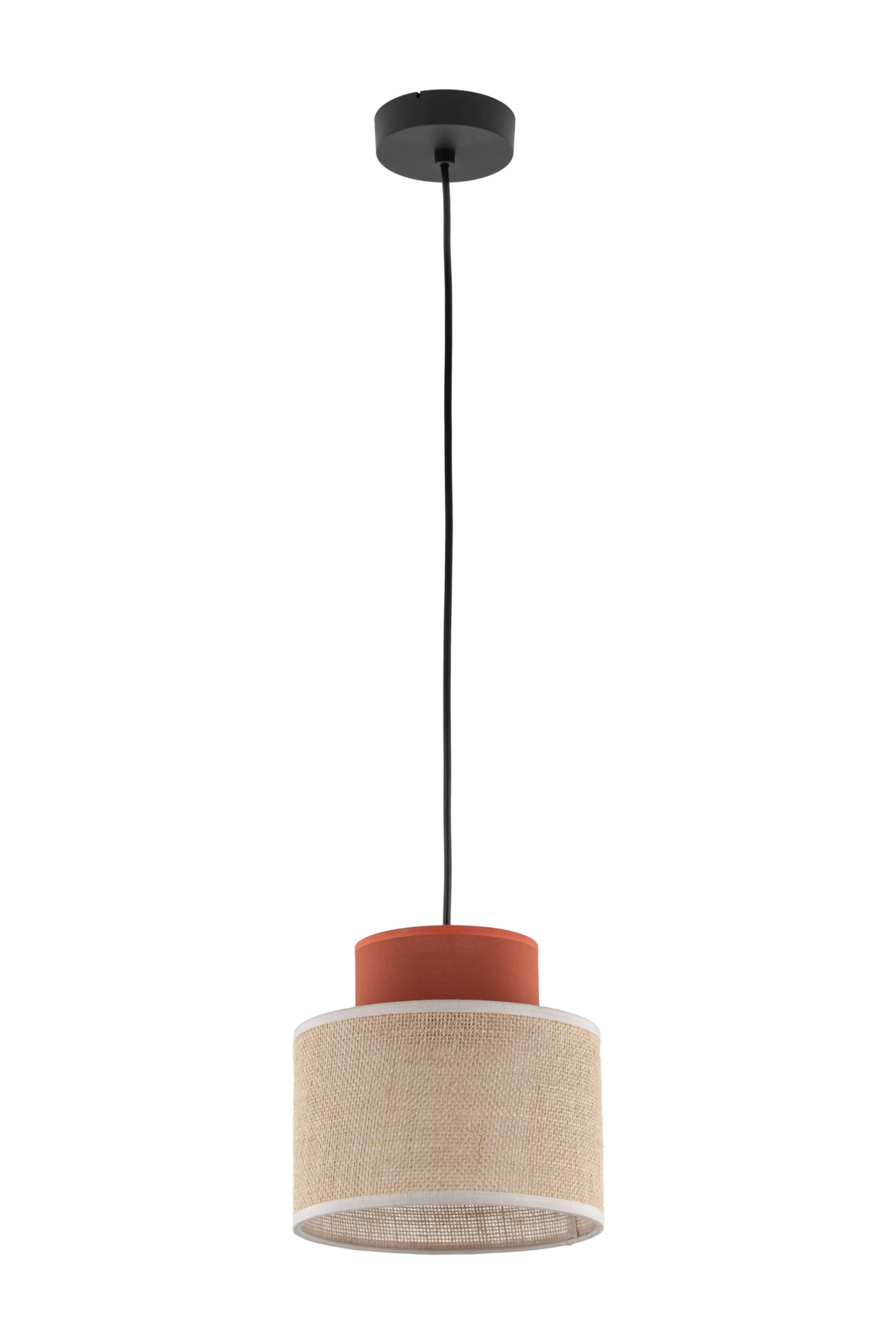   
                        
                        Люстра TK LIGHTING (Польща) 13963    
                         У стилі Скандинавський, Модерн.  
                        Тип джерела світла: світлодіодна лампа, змінна.                         Форма: Циліндр.                         Кольори плафонів і підвісок: Бежевий, Червоний.                         Матеріал: Тканина.                          фото 1