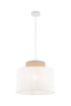   
                        
                        Люстра TK LIGHTING (Польща) 13986    
                         У стилі Скандинавський, Модерн.  
                        Тип джерела світла: світлодіодна лампа, змінна.                         Форма: Циліндр.                         Кольори плафонів і підвісок: Білий, Бежевий.                         Матеріал: Тканина.                          фото 2