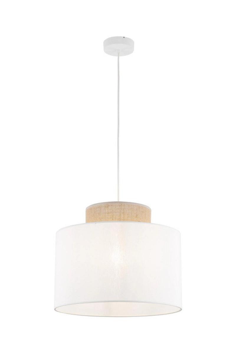   
                        
                        Люстра TK LIGHTING (Польща) 13986    
                         У стилі Скандинавський, Модерн.  
                        Тип джерела світла: світлодіодна лампа, змінна.                         Форма: Циліндр.                         Кольори плафонів і підвісок: Білий, Бежевий.                         Матеріал: Тканина.                          фото 2