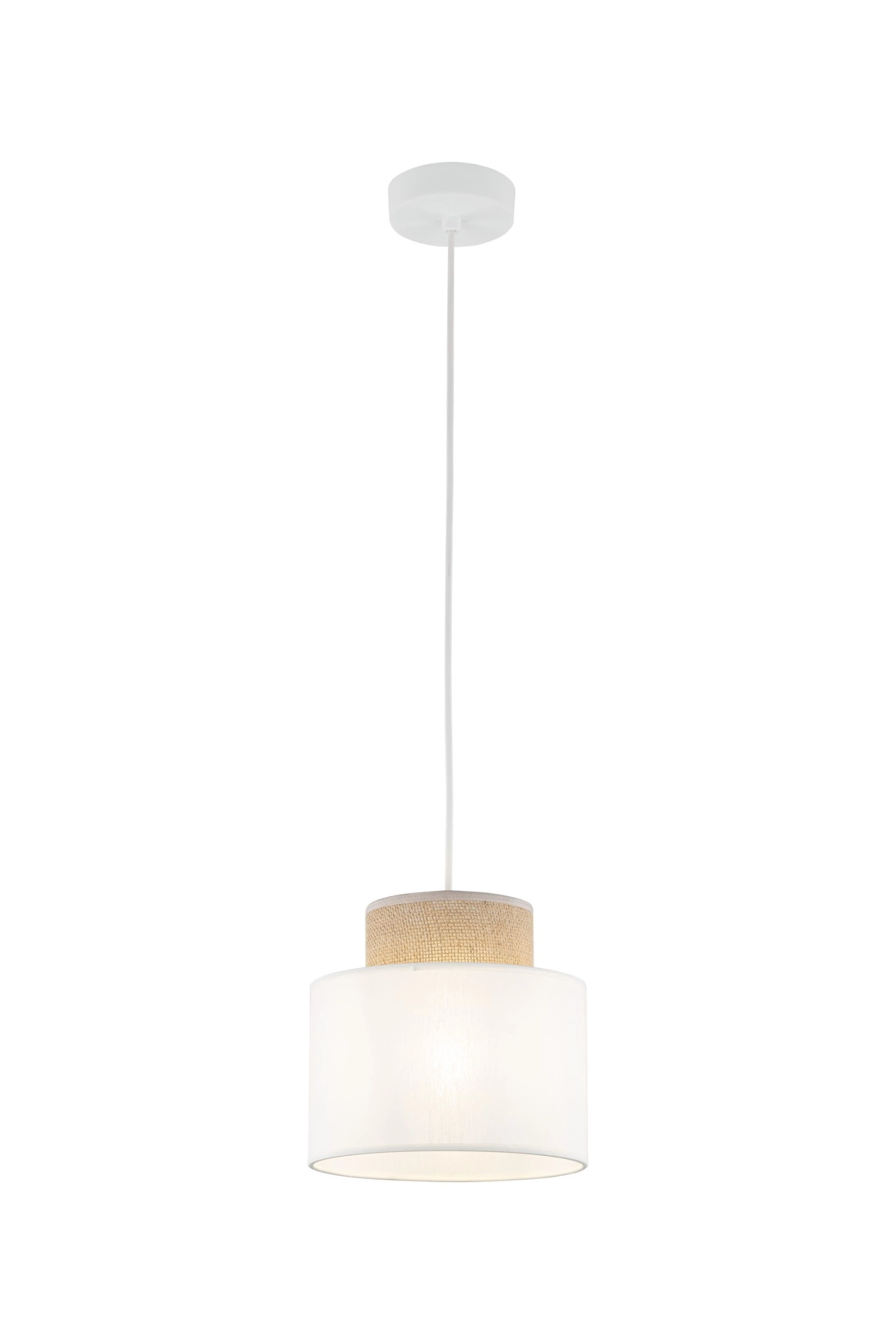   
                        
                        Люстра TK LIGHTING (Польща) 13987    
                         У стилі Скандинавський, Модерн.  
                        Тип джерела світла: світлодіодна лампа, змінна.                         Форма: Циліндр.                         Кольори плафонів і підвісок: Білий, Бежевий.                         Матеріал: Тканина.                          фото 2