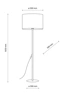   
                        
                        Торшер TK LIGHTING (Польша) 13991    
                         В стиле Скандинавский, Модерн.  
                        Тип источника света: светодиодная лампа, сменная.                                                 Цвета плафонов и подвесок: Бежевый.                         Материал: Ткань, Пластик.                          фото 7